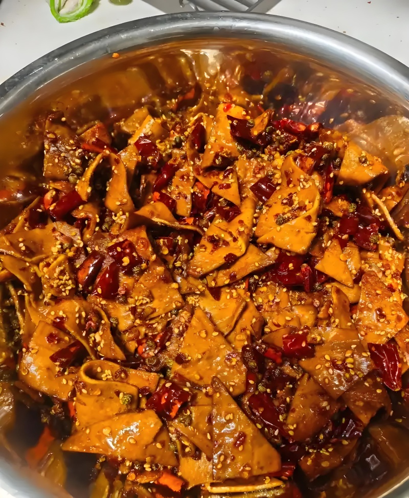 【凉拌豆干】卤菜牛皮豆干不规则边料低成本创业卤香半成品