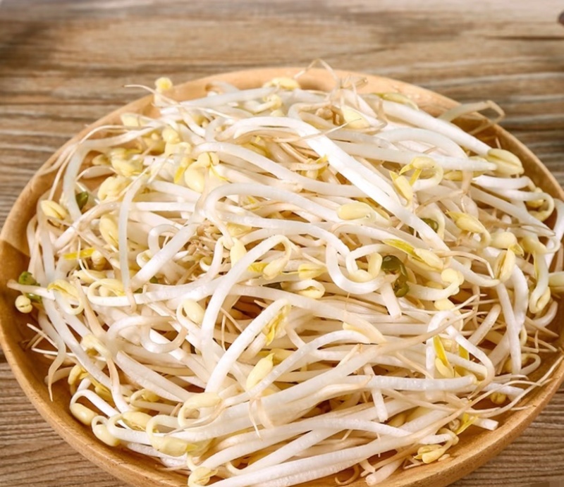 豆芽，黄豆芽