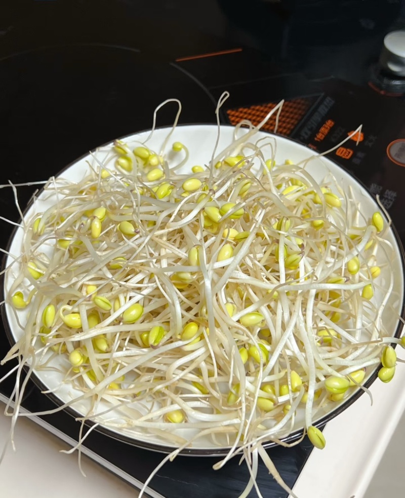 豆芽，黄豆芽