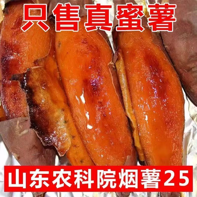 烟薯山东正宗25蜜薯糖心番薯地瓜农家山芋新鲜沙地现挖流油