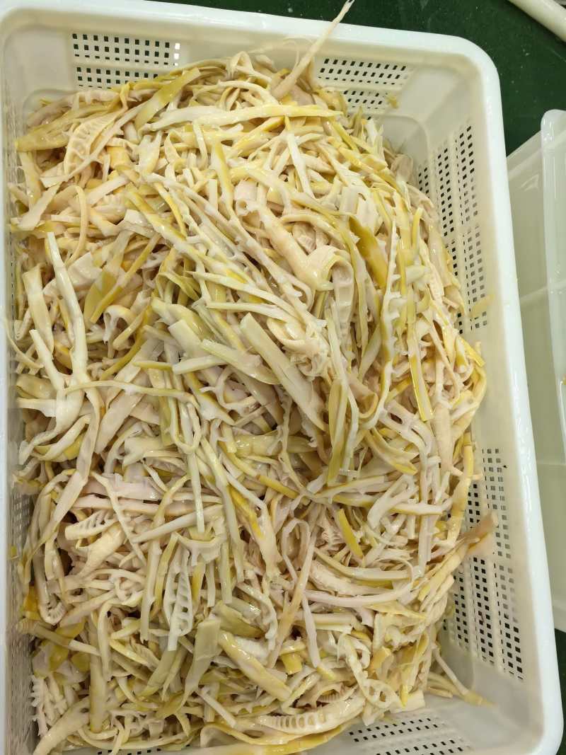 小竹笋斜切片笋丝清水笋片
