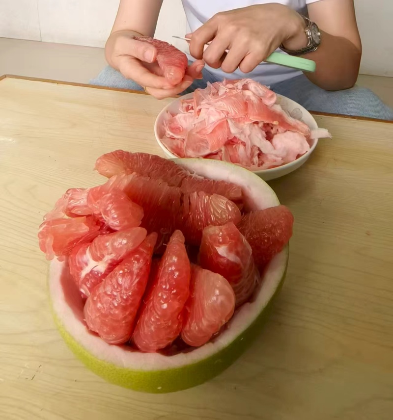三红蜜柚【柚子】无病果、裂果、泡果、果面比较干净