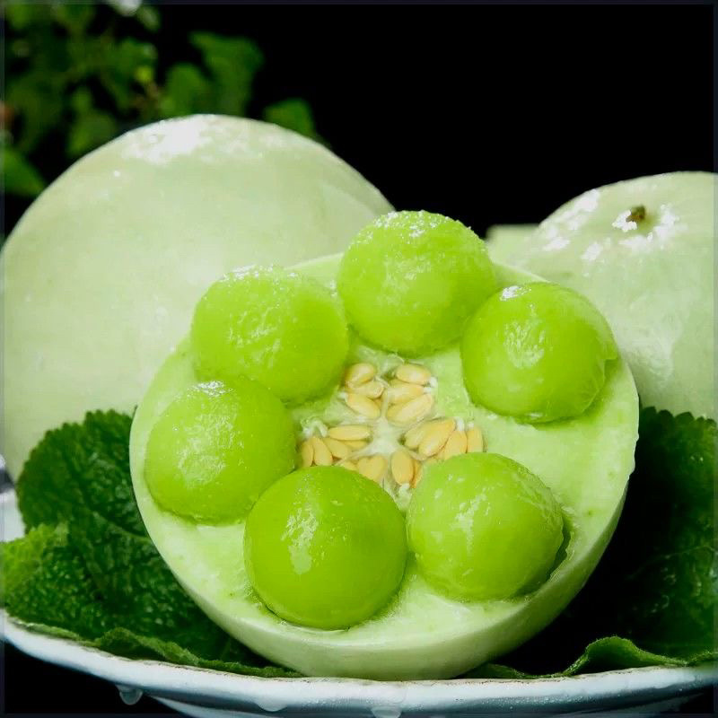 海南南乐县玉菇甜瓜/冰淇淋甜瓜/大量头茬新货