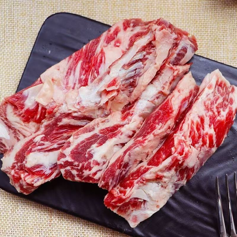 【牛肋条肉-求合作】批发一件50斤牛肉牛肋条肉