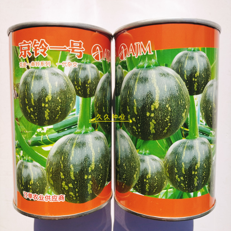 京铃一号西葫芦种子早熟耐寒高圆形肉厚嫩瓜深绿南瓜籽