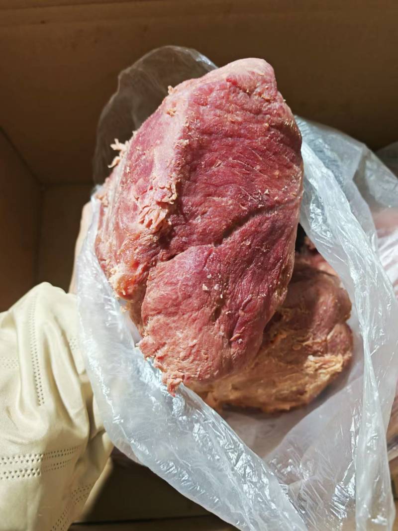 小块五香牛肉_清真黄牛肉无科技传统卤制肉质细腻劲道
