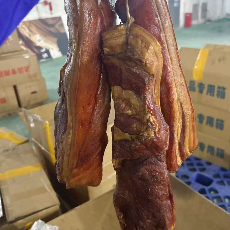 夹子肉猪肉腊猪肉烟熏猪肉