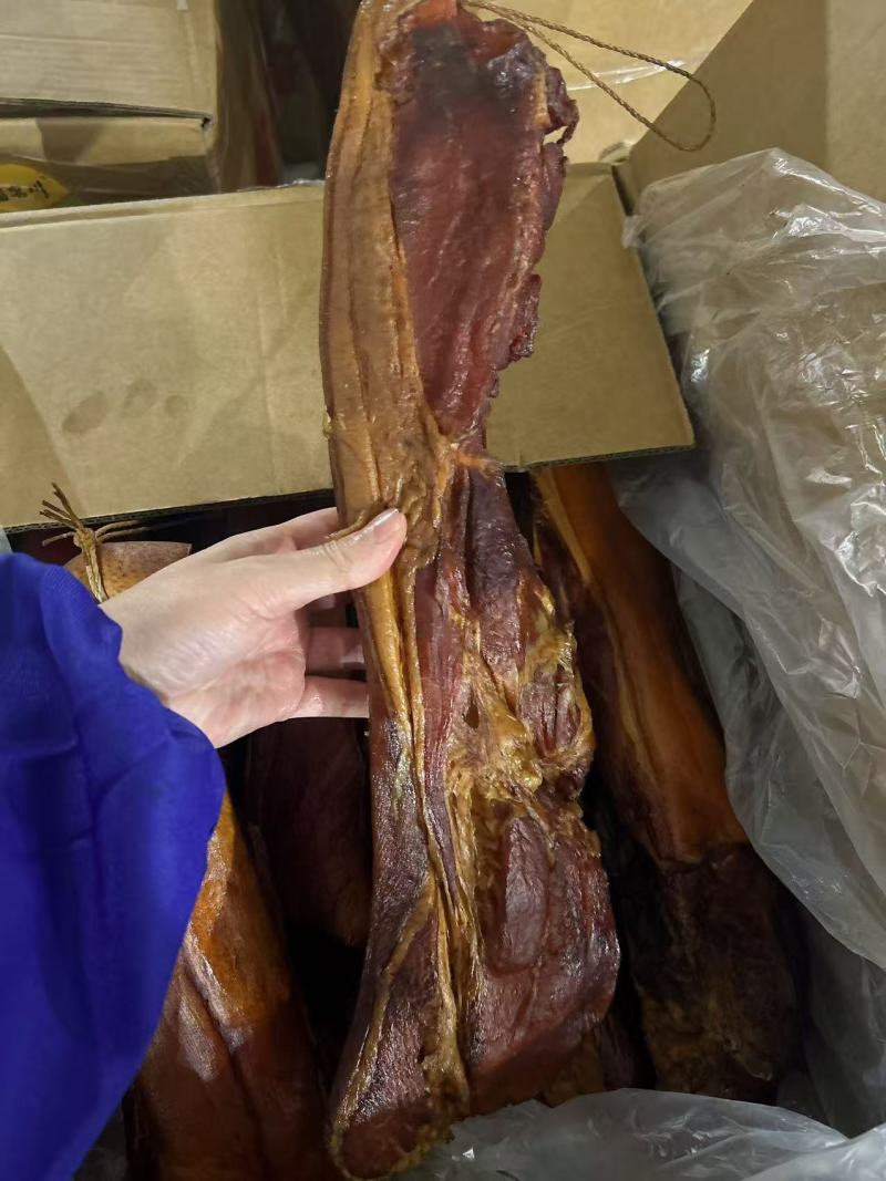 夹子肉猪肉腊猪肉烟熏猪肉