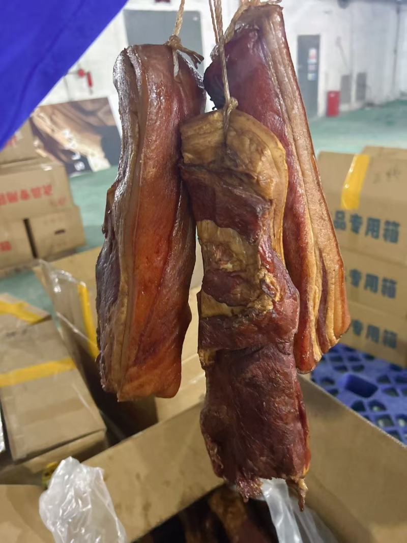 夹子肉猪肉腊猪肉烟熏猪肉