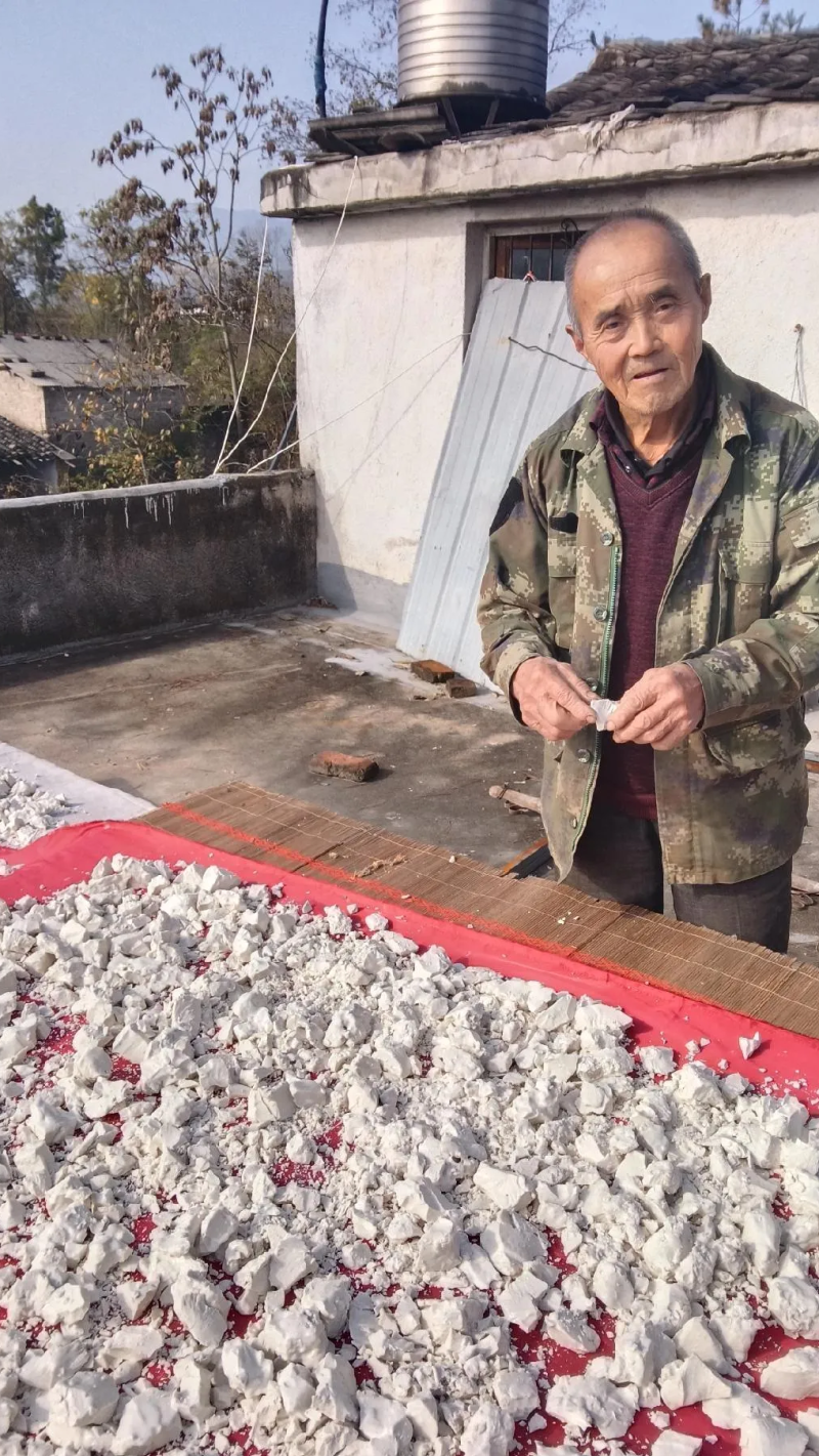 农村正宗纯手工制作红薯粉干净卫生