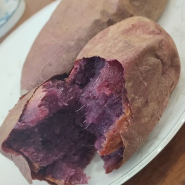 水晶紫薯无丝软糯香甜可口产地货源
