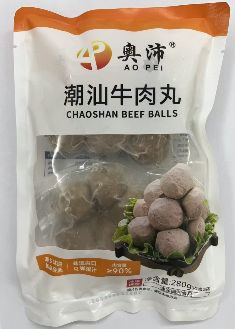 正宗潮汕牛肉丸（牛肉含量≥70%）口感劲道货源充足量大从优