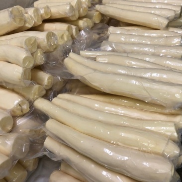 华南9号黄心木薯去皮冷冻