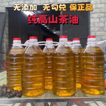 湖南野生山茶油高山小籽茶油纯茶油2025新油批发供应