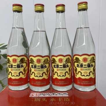 永丰牌金龙北京二锅头一瓶500ml42度12瓶装