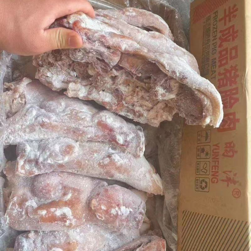 八成熟猪头肉