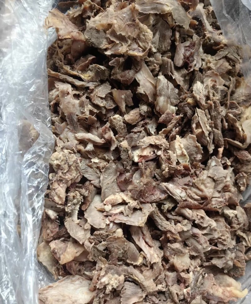 【熟牛拆骨肉-求合作】批发50斤牛副产品熟牛头碎肉熟