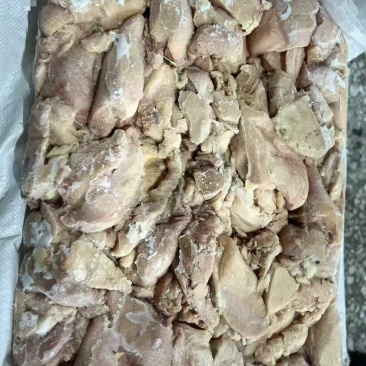 鸡胸二级大胸混合胸碎肉现货10吨5700一吨