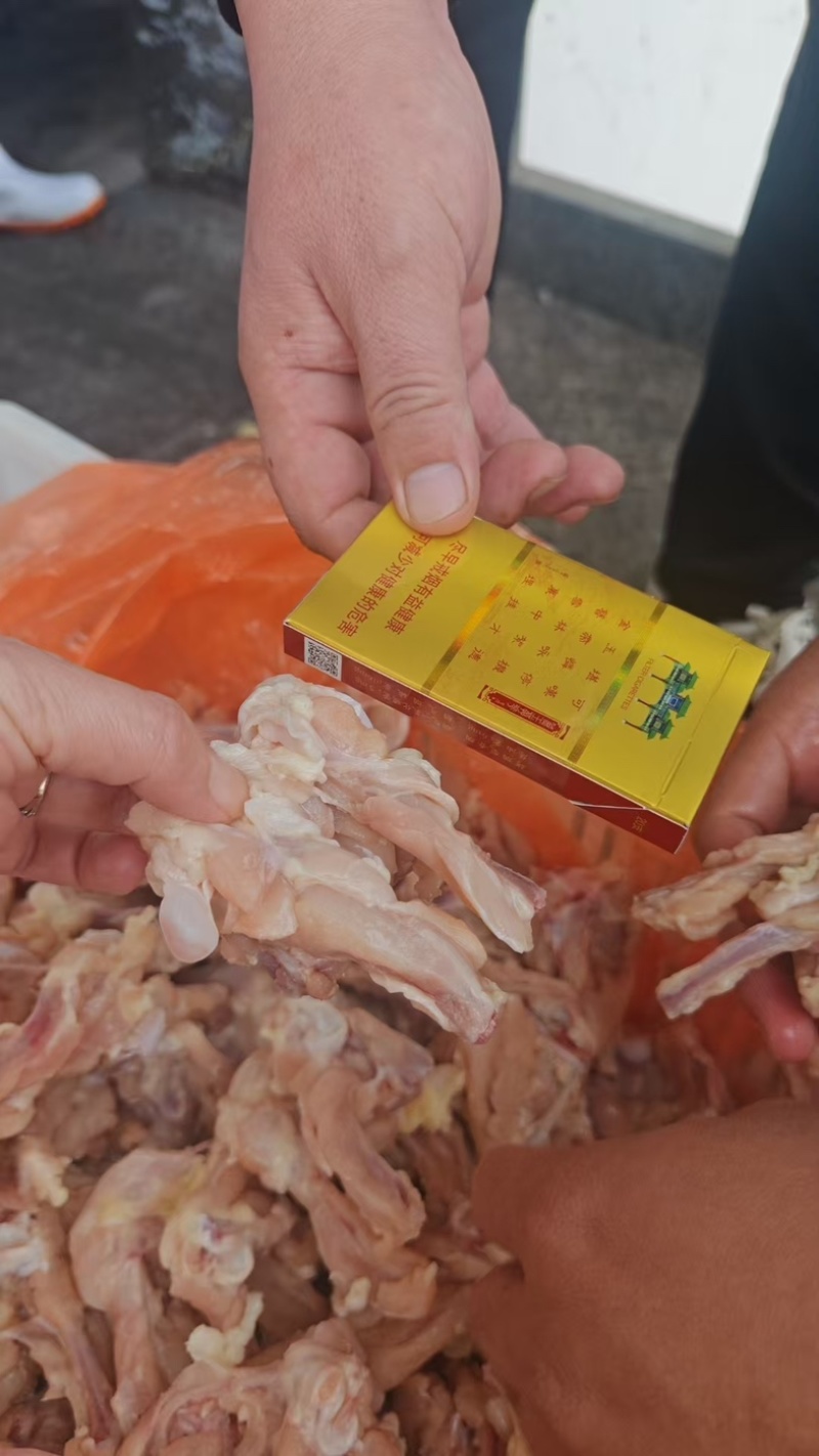 高品质手工鸡叉骨5500一吨工厂直发手续齐全
