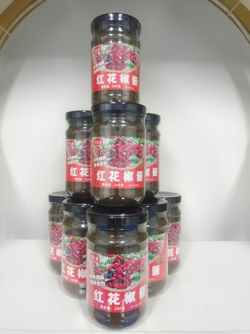 红花椒酱调味料河南商丘虞城自由工厂直供对接批发