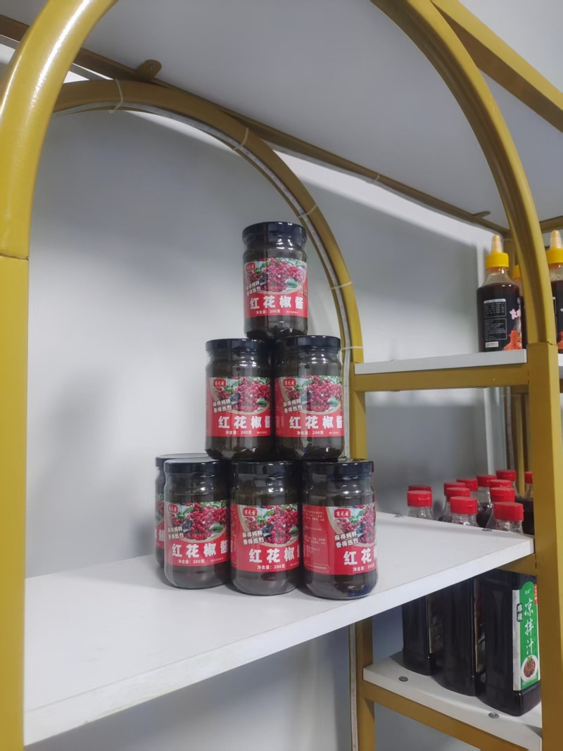 红花椒酱调味料河南商丘虞城自由工厂直供对接批发
