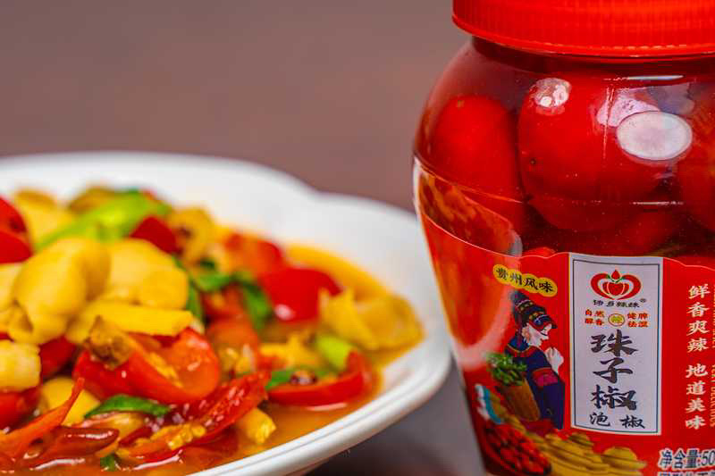 贵州厂家大量供应珠子椒泡椒腌辣椒货源充足，新鲜发货