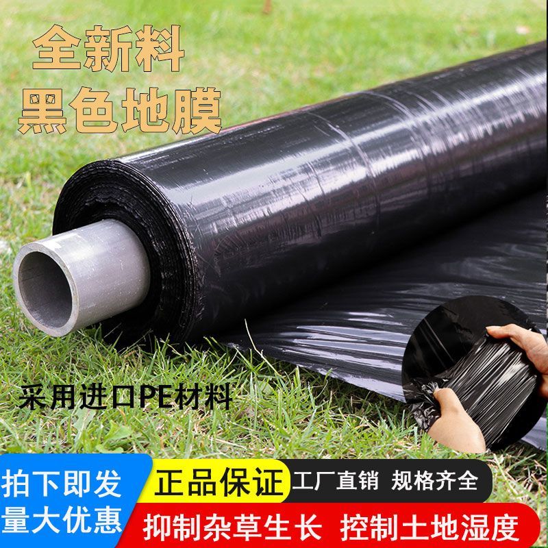黑地膜银黑地膜白地膜可以视频看货！包运费