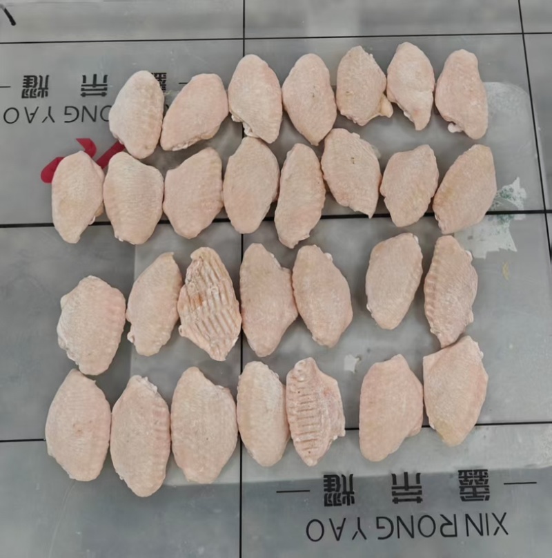 新鲜冷冻鸡中翅鸡翅中批发鸡翅中大号鸡翅整箱