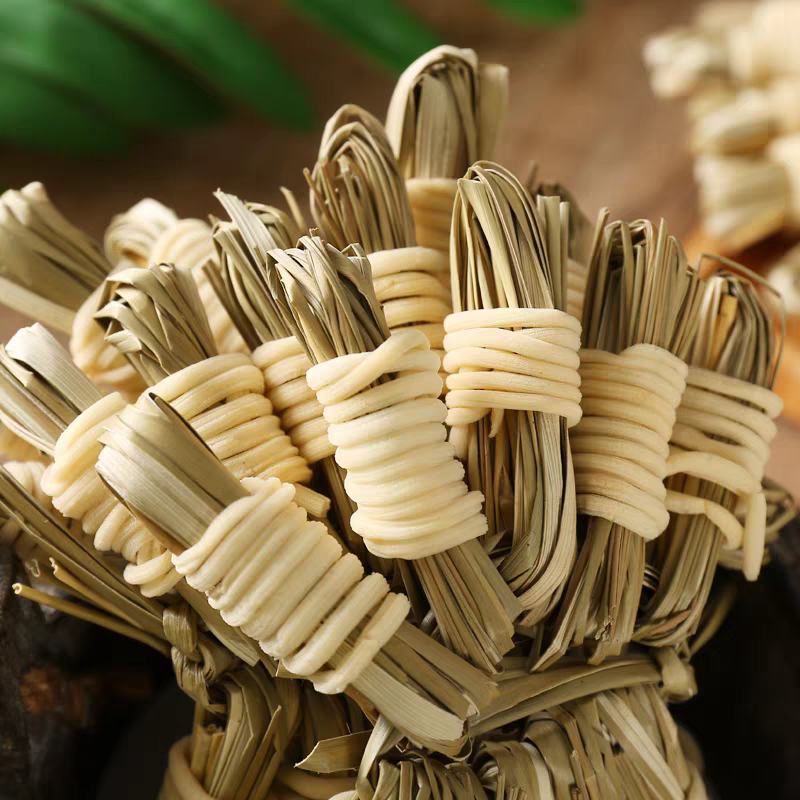 灯芯草农家手工扎捆灯心草一包400个包邮无硫***