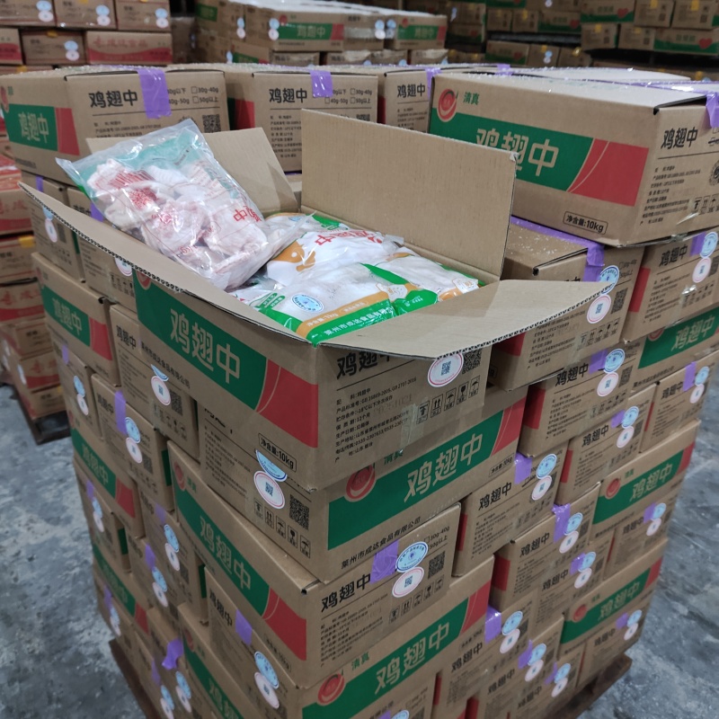 鸡中翅淤血翅中b中残中露骨翅中食堂餐饮食品加工屠宰厂直供