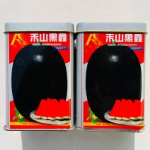 禾山黑鑫西瓜种子中熟大果抗病黑皮西瓜种子果肉大红肉质脆沙