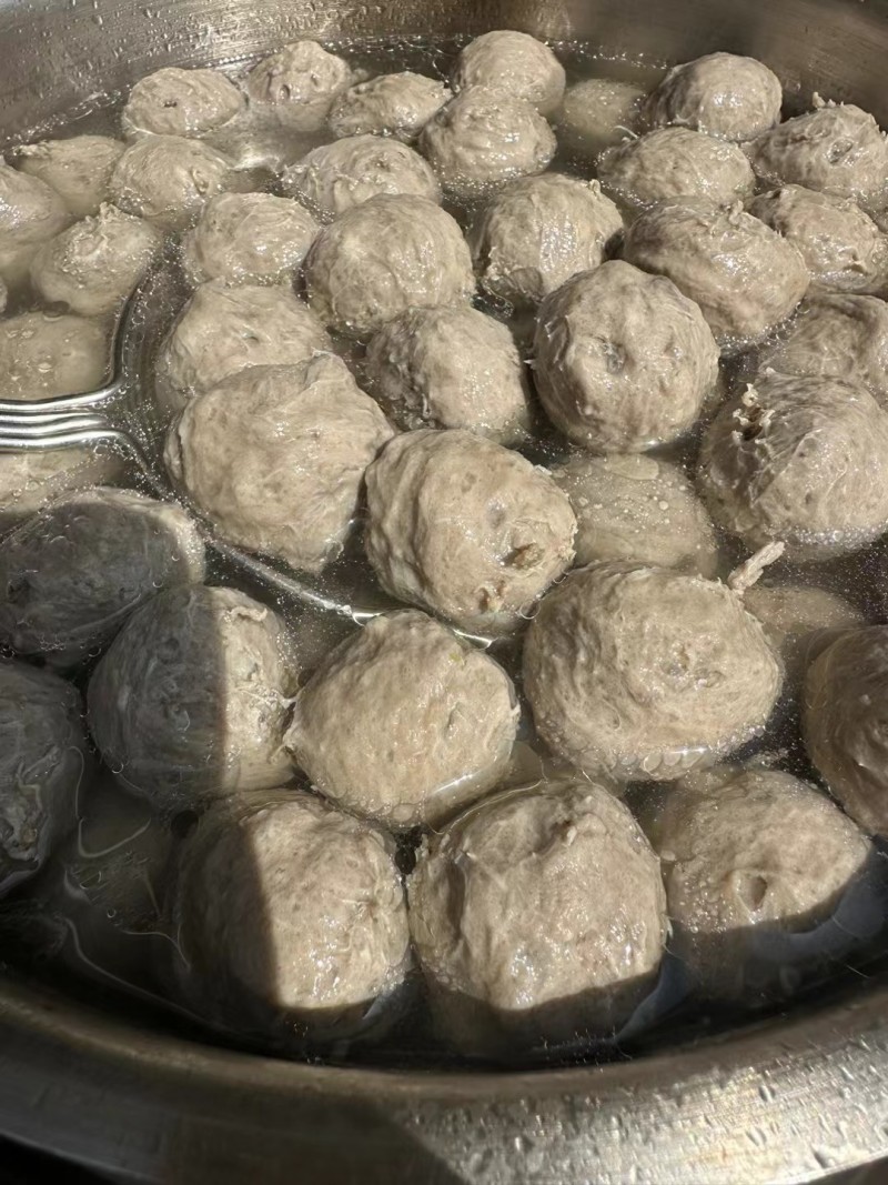正宗潮汕牛筋丸纯手工制作长期供货火锅麻辣烫优选不二食材