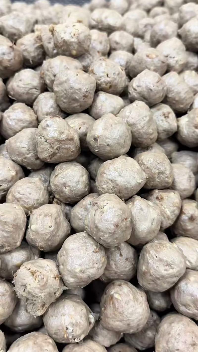 正宗潮汕牛筋丸纯手工制作长期供货火锅麻辣烫优选不二食材