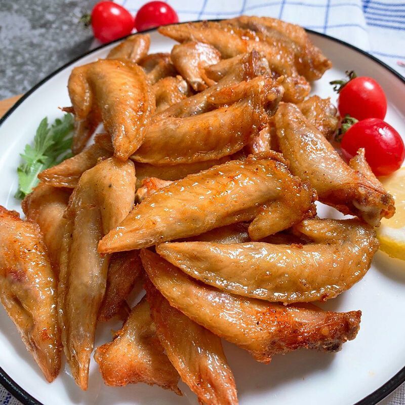 新鲜鸡翅尖批发冷冻生鲜土鸡翅膀烧烤卤味活杀速冻鸡翅尖腌制