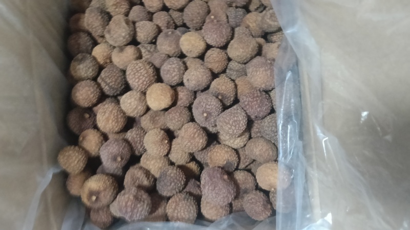 .广西博白鸡嘴荔枝干无硫材火烤软糯香甜批发零售