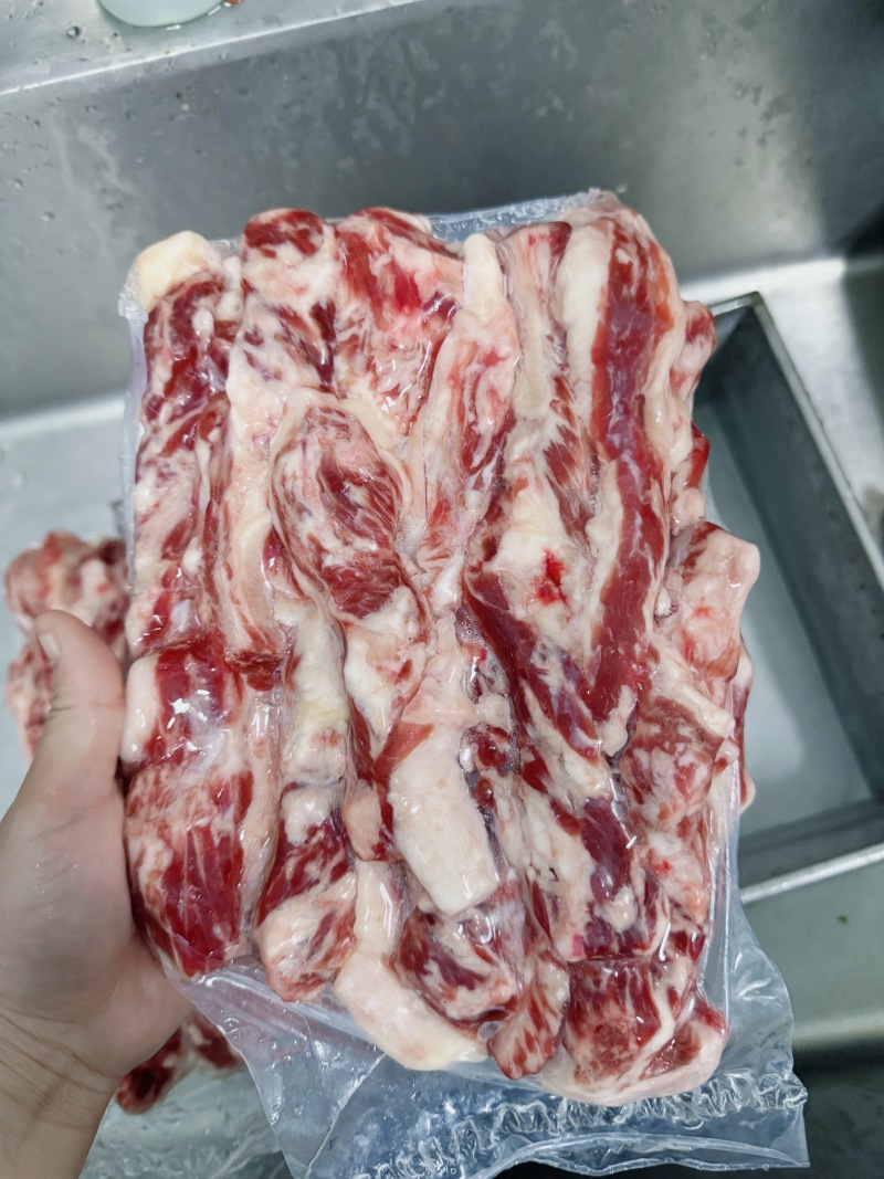 谷饲牛肋条花纹好
