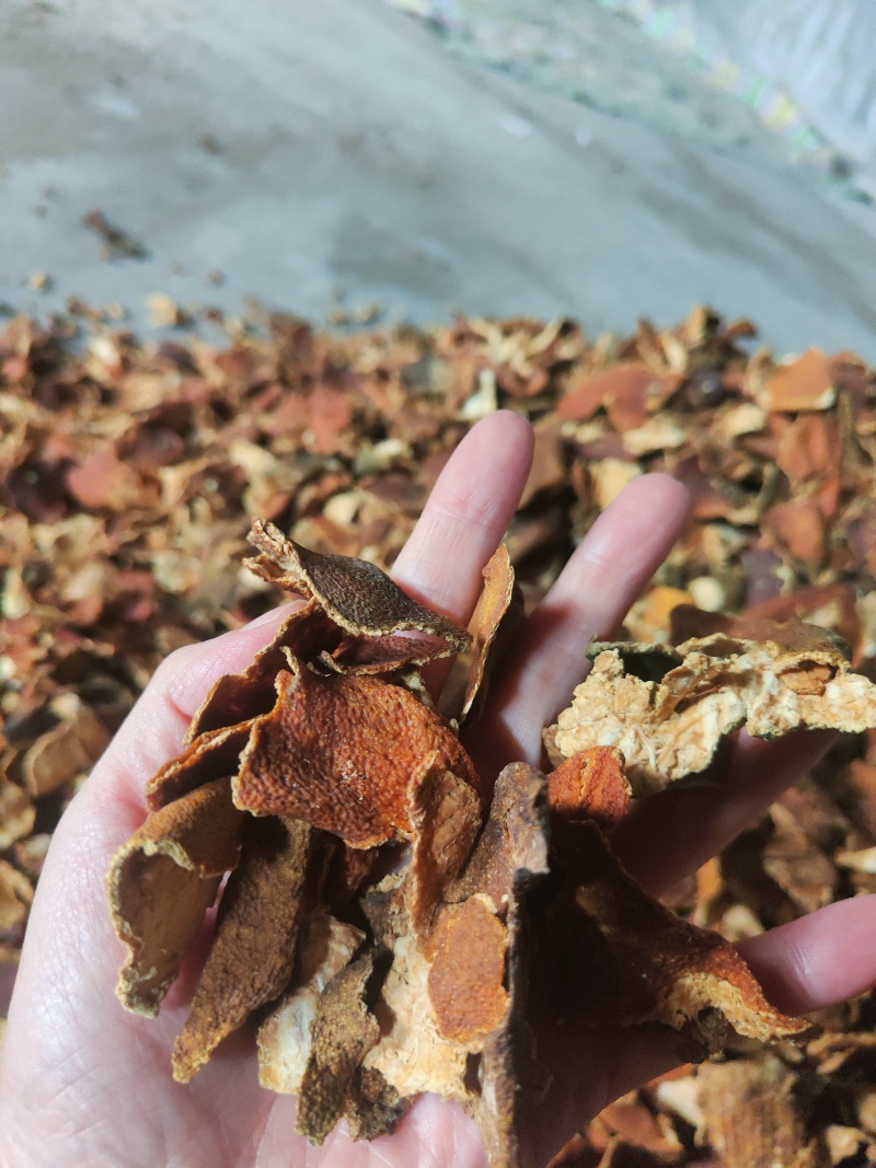 烘干纯蜜桔皮含量能过检产地批发价，量大价优，欢迎咨询