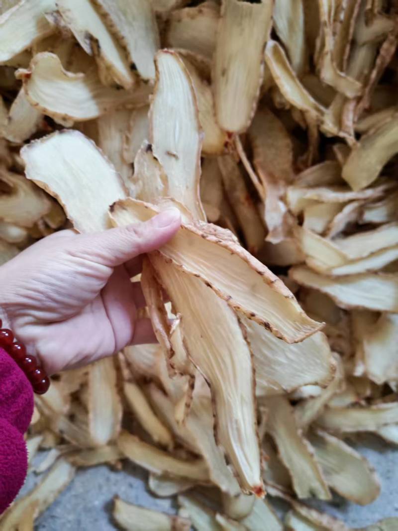 新鲜天麻，干片