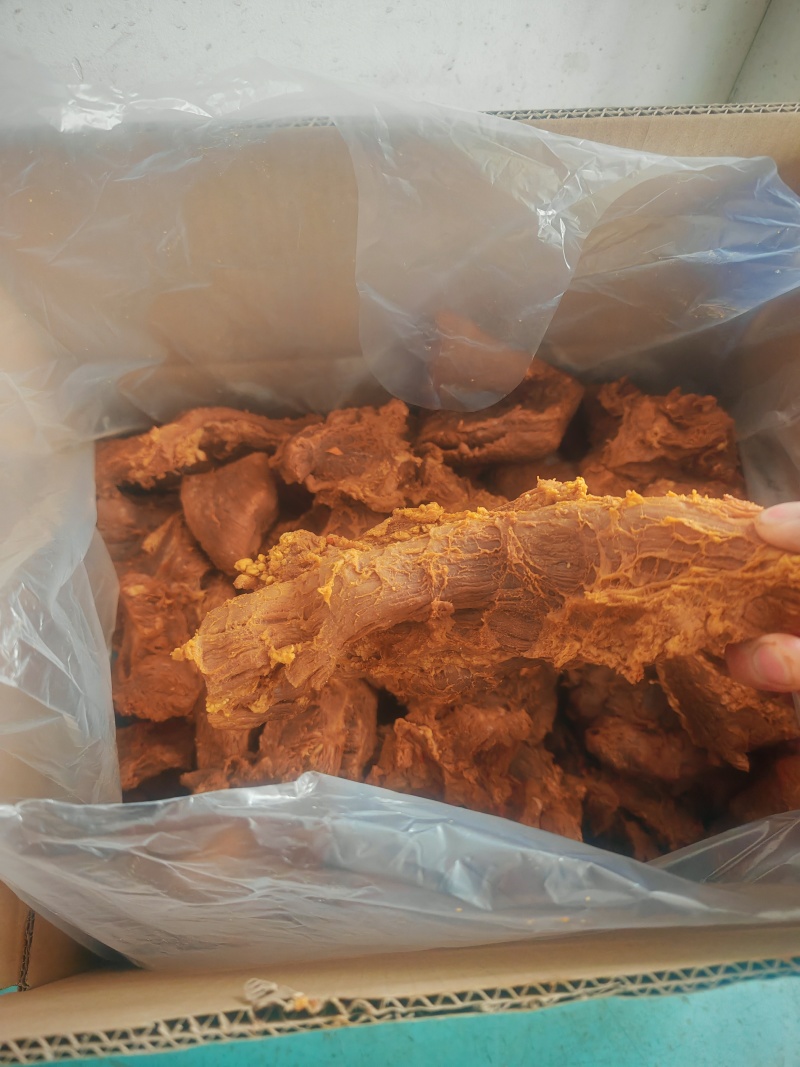 大块牛碎肉卤牛肉全熟纯干货餐饮店专用《保真》