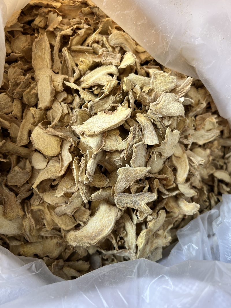 干姜片干姜个小黄姜片食用调味品香辛料云南产地散货批