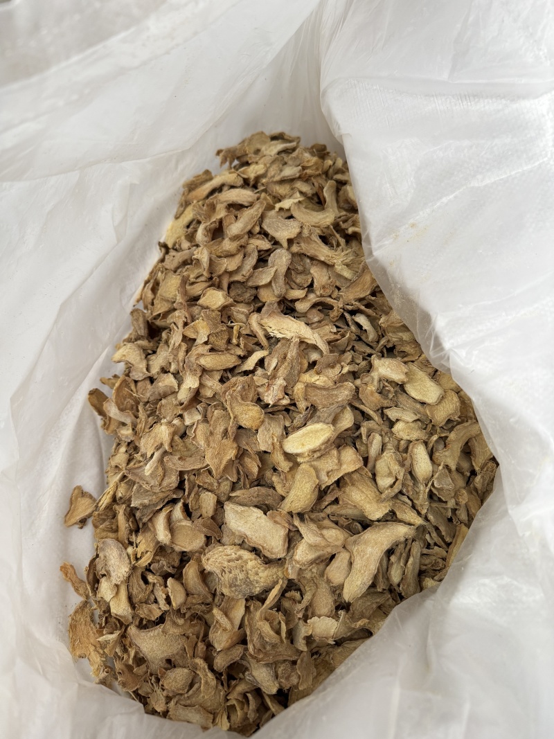 干姜片干姜个小黄姜片食用调味品香辛料云南产地散货批