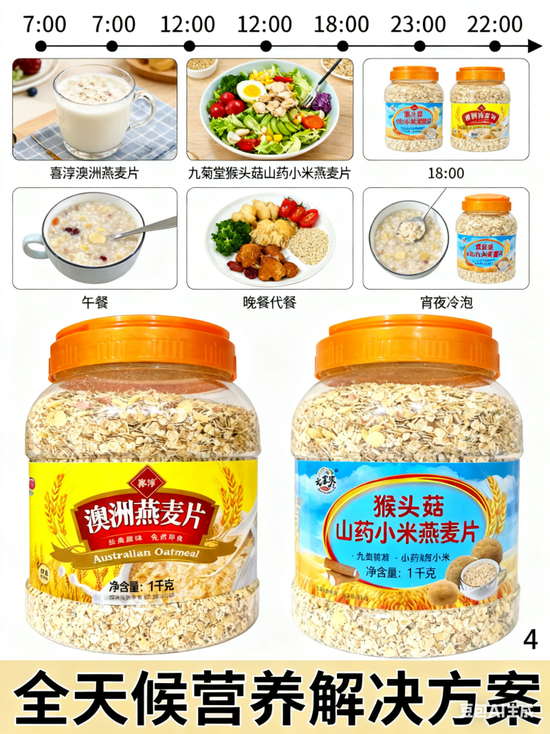 澳洲燕麦片猴头菇山药小米燕麦片厂家直销诚招代理商