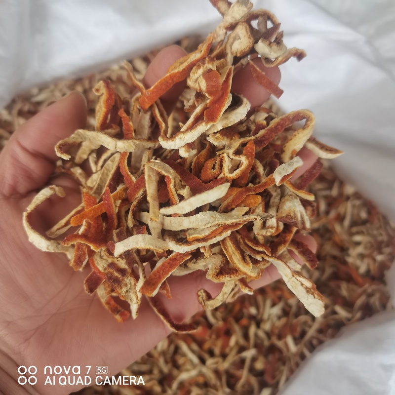 陈皮丝晒货味道清香无硫磺熏蒸的质量保证的