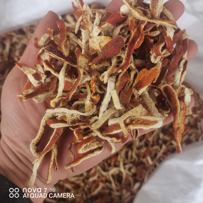 陈皮丝晒货味道清香无硫磺熏蒸的质量保证的