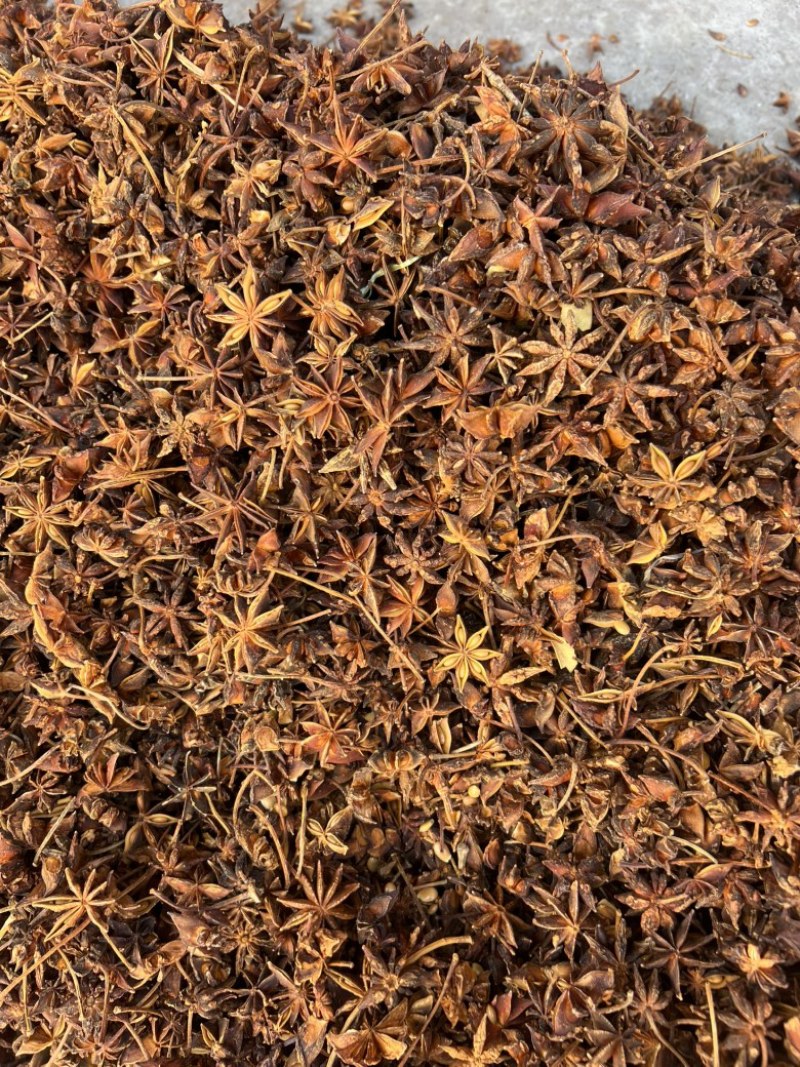 春花八角足干无硫黄颜色颜色好个头大产地直发
