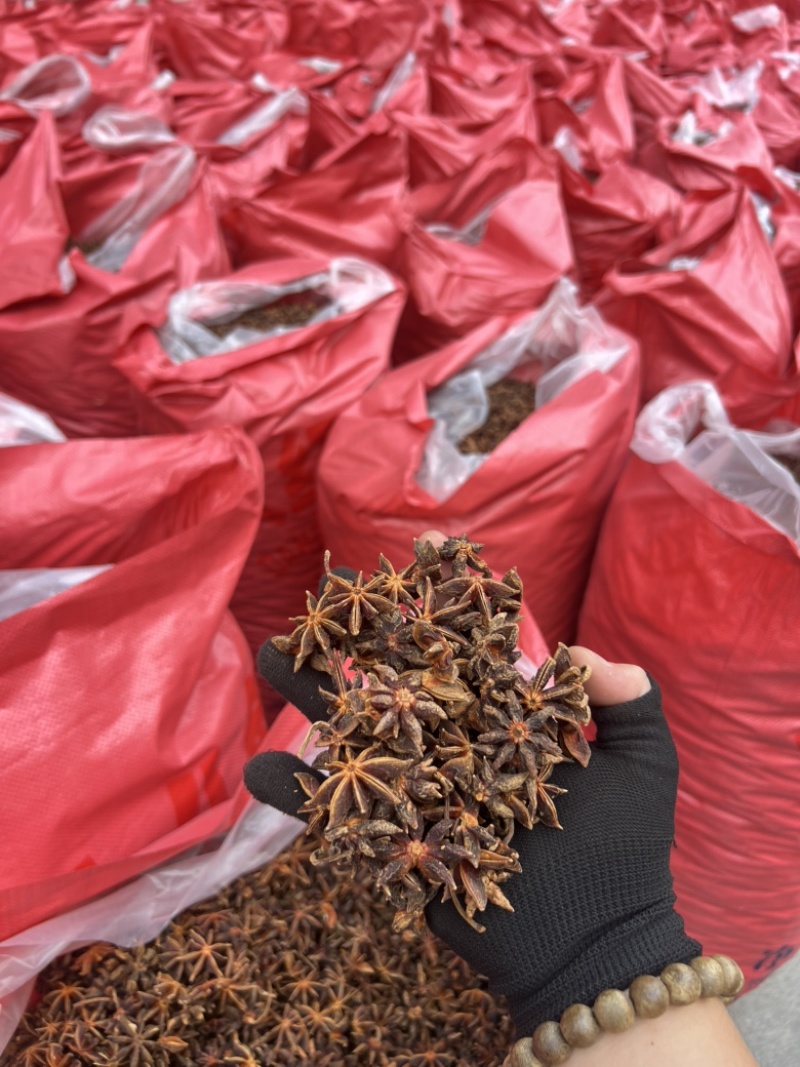 电商～干支八角（春花、大红）黄颜色大货供应产地直发