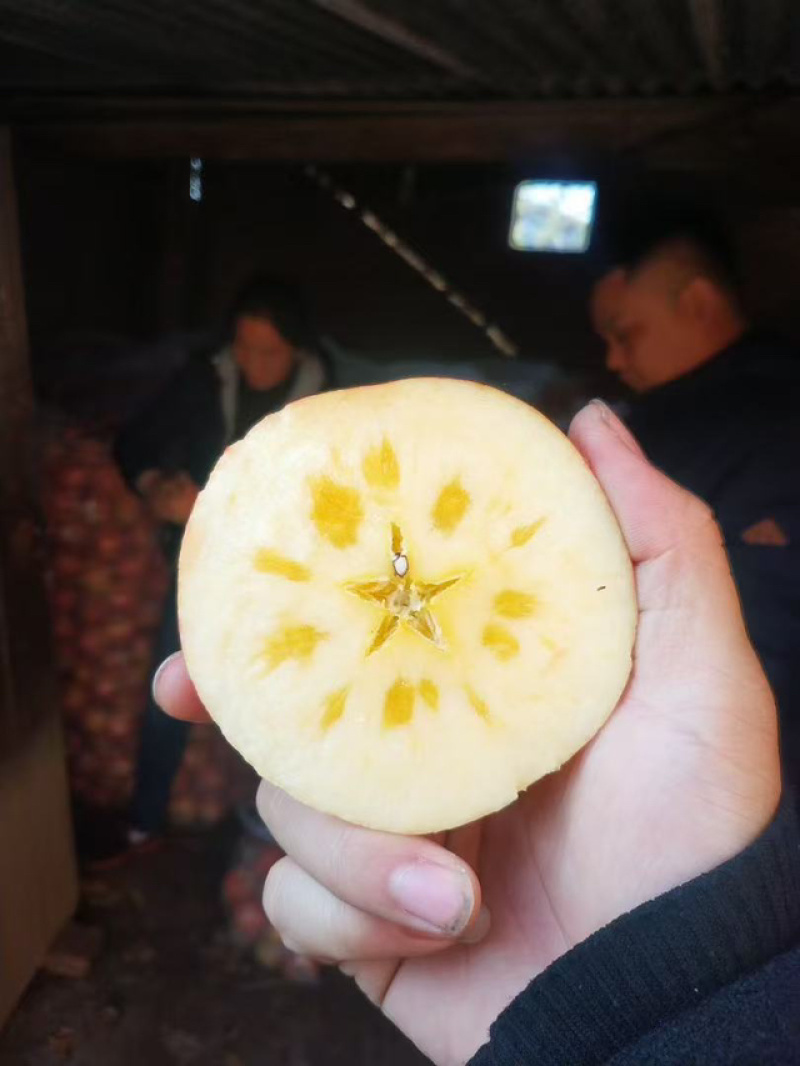 优质产品红富士灵宝寺河山高山～高海拔～冰糖心～口感鲜美