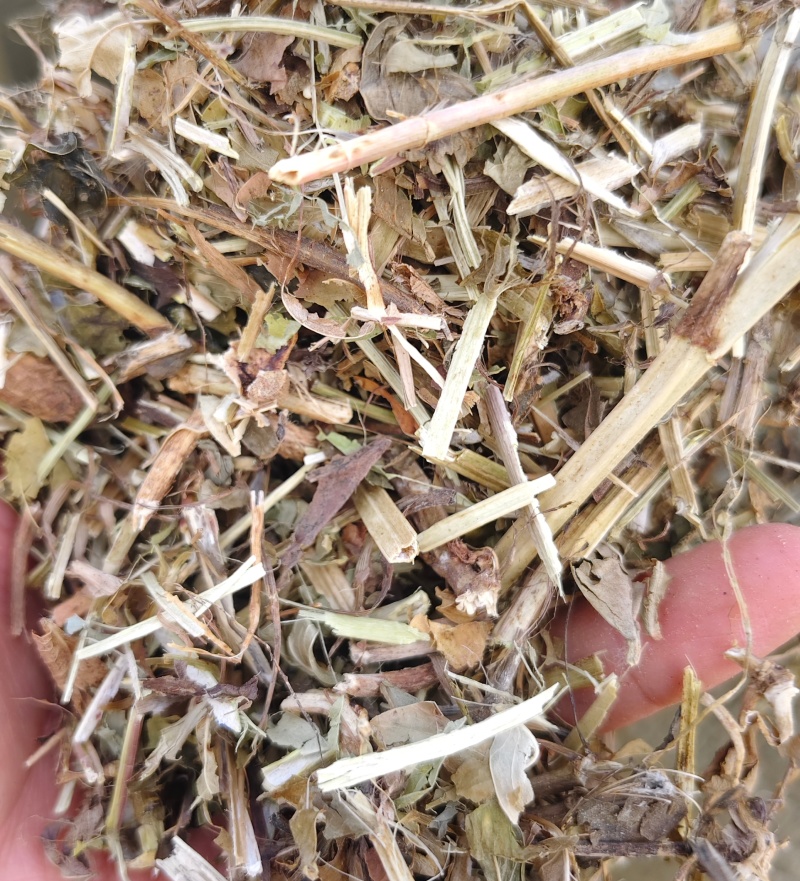 花生秧牛羊草料无土无膜无霉产地直发