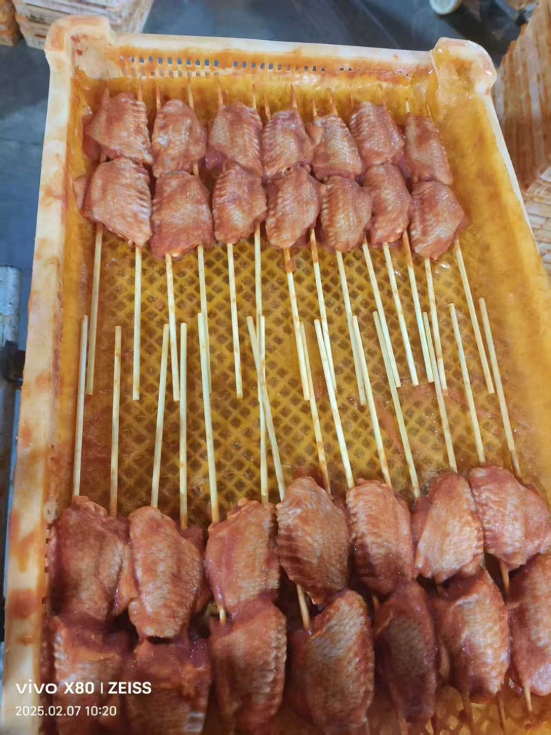 鸡翅中奥尔良烤翅中个个饱满肉质鲜美营养丰富