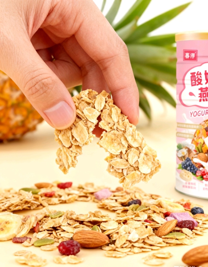 酸奶坚果燕麦片500克大桶厂家直销诚招合作共赢